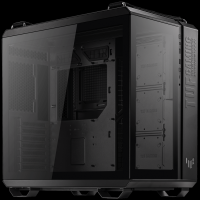 ASUS TUF Gaming GT502 PLUS ATX Gaming ohišje crno, Dual Chamber Chassis, Panoramic View, Tempered Gl