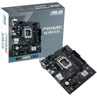 ASUS PRIME H610M-R D4-SI LGA1700 mATX matična ploča - Intel H610 2xDIMM DDR4 1xM.2 4xSATA PCIe 4.0 1Gb Ethernet 1xD-SUB 1x DVI-D 1xHDMI with COM, LPT and TPM header - 90MB1B40-M0ECY0-A