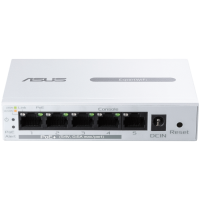 ASUS ExpertWiFi EBP15 5-portno GbE smart managed PoE  stikalo, 4 PoE  porti, 60W - 90IG08D0-MO3B00-A
