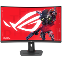 ASUS ROG Strix XG32WCS ukrivljen gaming monitor - 80cm (32"/31.5" vidno), QHD (2560 x 1440), Fast VA, 1500R, 180Hz (nad 144Hz), 1ms (GTG), USB Type-C, FreeSync, HDR - 90LM0AC0-B01970-A