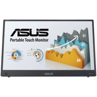 ASUS ZenScreen Touch MB16AHT prenosni monitor na dotik - 39.62cm (16"/15.6" vidno), FHD (1920 x 1080), IPS, 10-točkovni dotik, USB-C, Mini-HDMI - 90LM0890-B01170-A