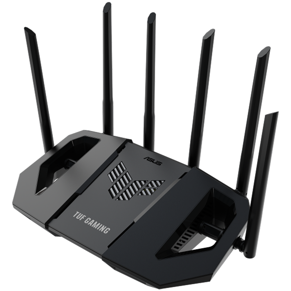 ASUS TUF Gaming BE6500 Dual-Band WiFi 7 (802.11be) gaming usmjerivač, AiMesh kompatibilen - 90IG0920-MO9C00-A