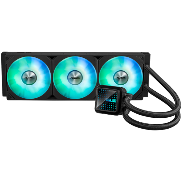 ASUS Prime LC 360 ARGB vodno hlajenje za procesor, trije 120mm ARGB ventilatorji, Aura Sync - 90RC0101-B0EAY0-A