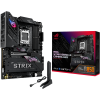 ASUS ROG STRIX B850-E GAMING WIFI AM5 ATX osnovna ploča - AMD B850, 4xDDR5, 5xM.2, 4xSATA, 5Gb LAN, WiFi 7, BT, 1xDP, 1xHDMI, 1xUSB4 40Gbps port (USB Type-C), Aura Sync - 90MB1J60-M0EAY0-A