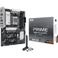 ASUS PRIME B840-PLUS WIFI AM5 ATX osnovna ploča - AMD B840, 4xDDR5, 3xM.2, 4xSATA, 2.5Gb LAN, WiFi 6E, BT, 1xDP, 1xHDMI, Aura Sync - 90MB1IZ0-M0EAY0-A