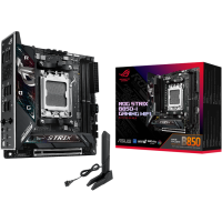ASUS ROG STRIX B850-I GAMING WIFI AM5 mini-ITX osnovna ploča - AMD B850, 2xDDR5, 2xM.2, 2xSATA, 2.5Gb LAN, WiFi 7, BT, 1xHDMI, 1xUSB 10Gbps port (USB Type-C), Aura Sync - 90MB1K30-M0EAY0-A