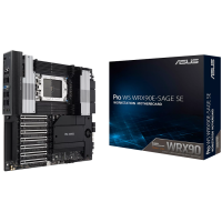ASUS PRO WS WRX90E-SAGE SE sTR5 ATX EEB osnovna ploča - AMD WRX90, 8xDDR5 ECC, 4xM.2, 4xSATA, 2xSlimSAS, PCIe 5.0, Dual 10Gb LAN, 1Gb LAN - 90MB1FW0-M0EAY0-A