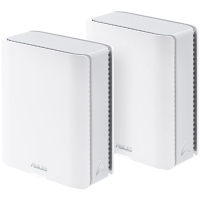 ASUS ZenWiFi BT8 (2-paket) BE14000 Tri-band WiFi 7 (802.11be) Mesh sistem, pametni AiMesh, 6 GHz WiFi, dvojna 2.5G porta, napredna omrežna varnost, starševski nadzor - 90IG0930-MO3B20-A