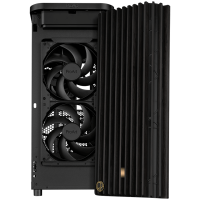 ASUS ProArt PA401 Wood Edition ATX Kućište, kaljeno steklo, 1x 120 mm in 2x 160mm pred-nameščeni ventilatorji, podpora za USB 20Gbps - 90DC00M0-B39000-A