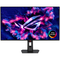 ASUS ROG Strix OLED XG32UCDS gaming monitor - 80cm (32"/31.5" vidno), 4K UHD (3840 x 2160), QD-OLED, 165 Hz, 0.03 ms, G-SYNC kompatibilen, 99% DCI-P3 - 90LM0B50-B01371-A
