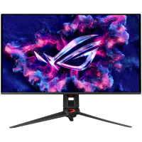 ASUS ROG Swift OLED PG32UCDMR gaming monitor - 80cm (32"/31.5" vidno), 4K UHD (3840 x 2160), QD-OLED, 240 Hz, 0.03 ms (GTG), G-SYNC kompatibilen, 99% DCI-P3, USB-C PD 90W - 90LM0C00-B01971-A