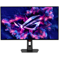 ASUS ROG Strix OLED XG32UCWG gaming monitor - 80cm (32"/31.5" vidno), 4K UHD (3840 x 2160), WOLED, dvojni način (4K 165Hz ali FHD 330Hz), 0.03 ms, G-SYNC kompatibilen, 99% DCI-P3 - 90LM0BX0-B01371-A