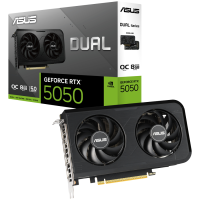 ASUS Dual GeForce RTX 5050 OC Edition 8GB GDDR6 (DUAL-RTX5050-O8G) Grafička kartica, PCIe 5.0, 1xHDMI 2.1b, 3xDisplayPort 2.1b - 90YV0N72-M0NA00-A