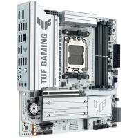 ASUS TUF GAMING B850M-PLUS WIFI7 W AM5 mATX osnovna ploča - AMD B850, 4xDDR5, 3xM.2, 4xSATA, 2.5Gb LAN, WiFi 7, BT, 1xDP, 1xHDMI - 90MB1MD0-M0EAY0-A