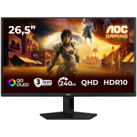 AOC Gaming Q27G41ZDF monitor - 67.3cm (26.5"), QHD (2560x1440), QD-OLED, 240Hz, 0.03ms, Adaptive Syn