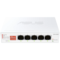 ASUS QG-U1050, 5-portno 2.5G stikalo, Plug and Play, enostavna namestitev - 90IG09Z0-MO3B00-A