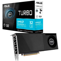ASUS Video Card AMD Radeon Turbo AI PRO R9700 32GB GDDR6 (TURBO-AI-PRO-R9700-32G) VGA, PCIe 5.0, 1xH