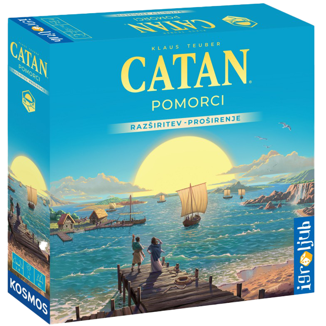 BOARD GAME - CATAN - SEAFARERS EXPANSION SLO/CRO