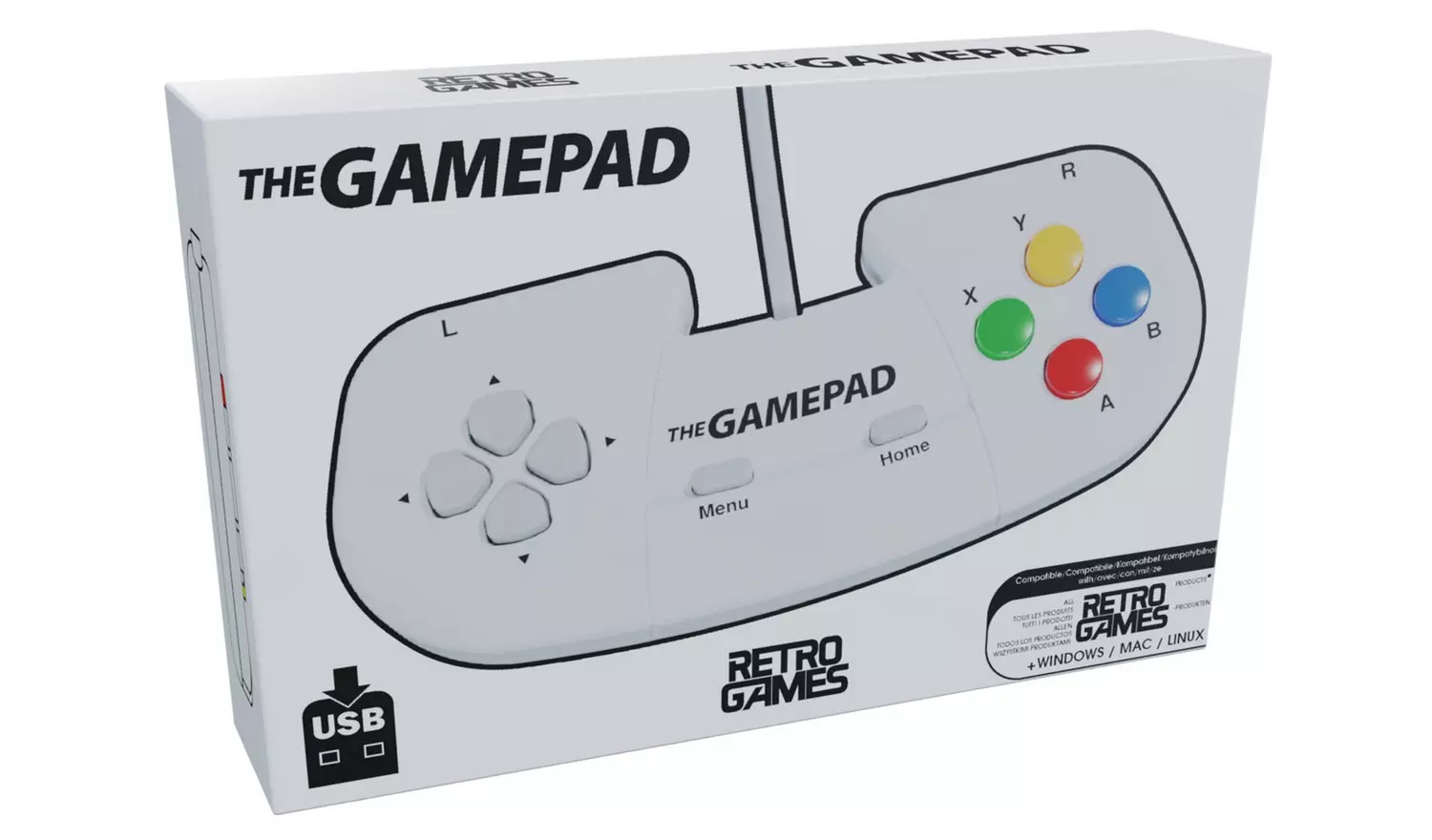 THE SPECTRUM GAMEPAD - WHITE