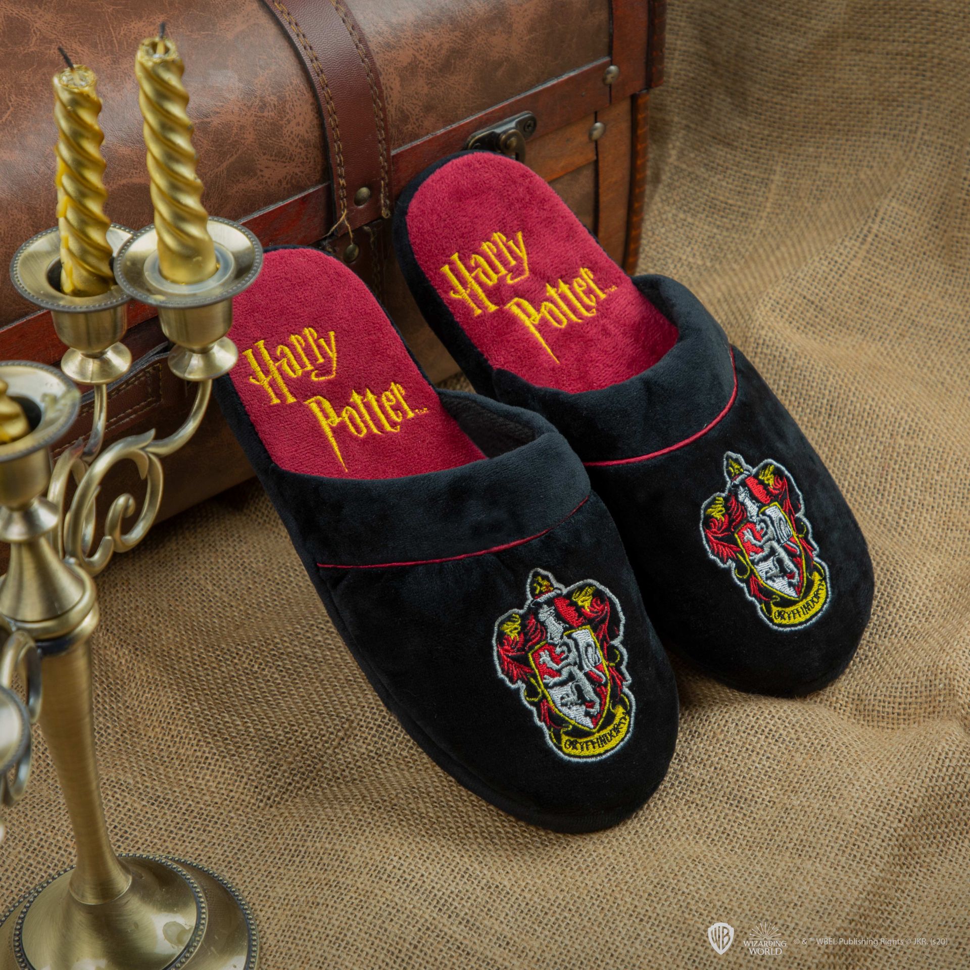 CINEREPLICAS: HARRY POTTER - GRYFFINDOR SLIPPERS EU 40-45 / US 7-11