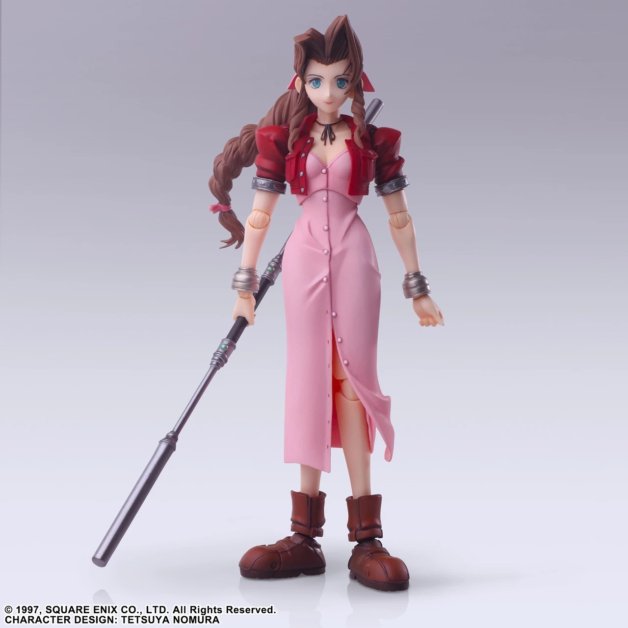 FINAL FANTASY VII BRING ARTS ACTION FIGURE AERITH GAINSBOROUGH DIGITAL PLUS EDITION