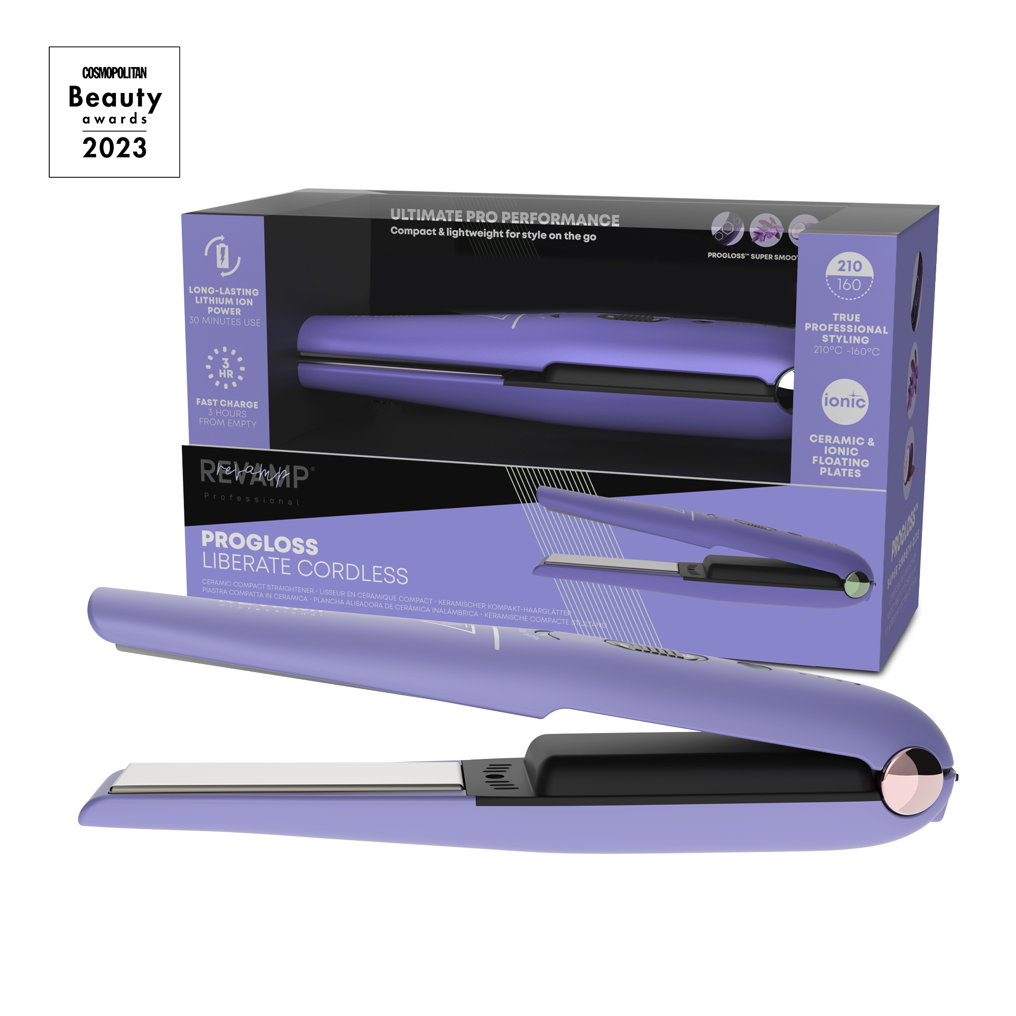 REVAMP PROGLOSS LIBERATE COMPACT ST-1700 PURPLE