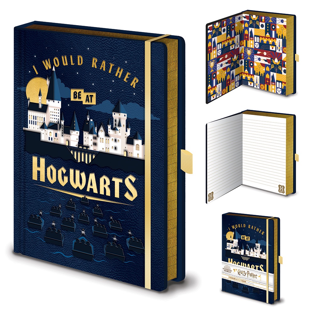 PYRAMID HARRY POTTER ABSTRACT MAGIC A5 PREMIUM NOTEBOOK
