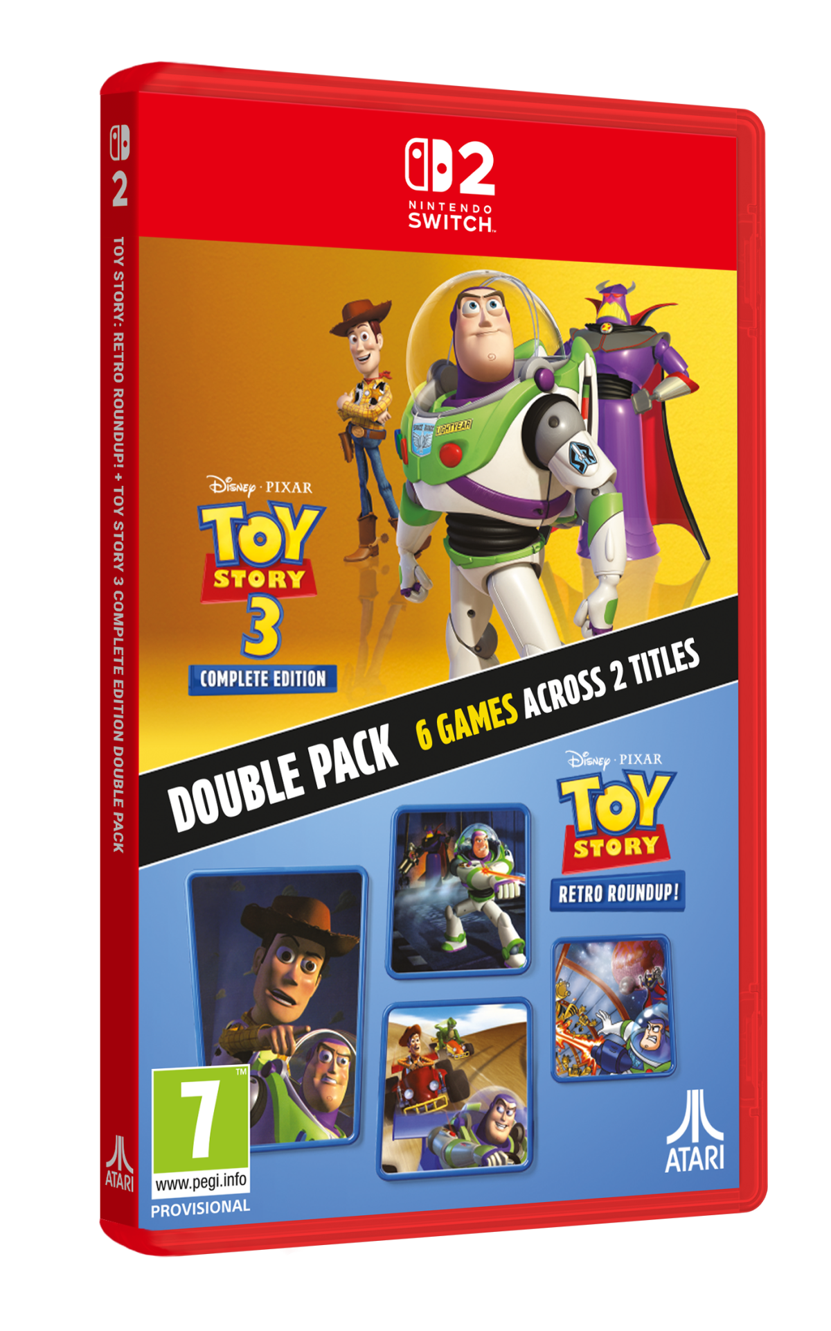 Toy Story: Retro Roundup! + Toy Story 3 Complete Edition Double Pack (Nintendo Switch 2)