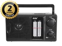 Dartel radio FM, AM, analogni, AC ili klasične baterije, crni RD-120 - 05100074