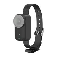 Silicone band / Pet collar Puluz for DJI Osmo Nano (Black)