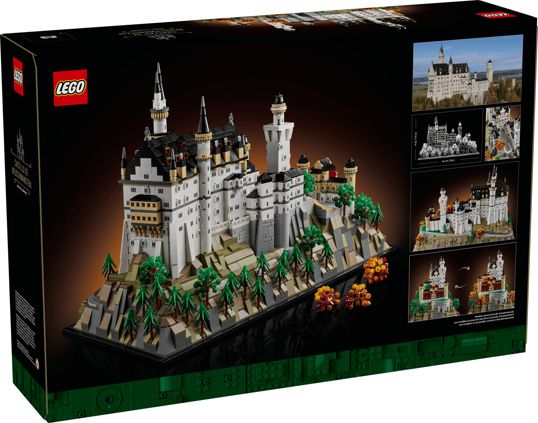 LEGO ARCHITECTURE - NEUSCHWANSTEIN CASTLE #21063