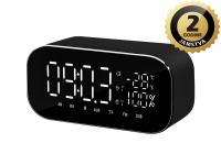 AKAI budilica, FM radio, BT, HandsFree, USB, microSD, baterija, crna ABTS-S2 - 19040038
