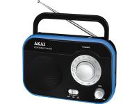AKAI radio FM, AM, analogni, AC, R14 baterije, crni PR003A-410 - 05270008