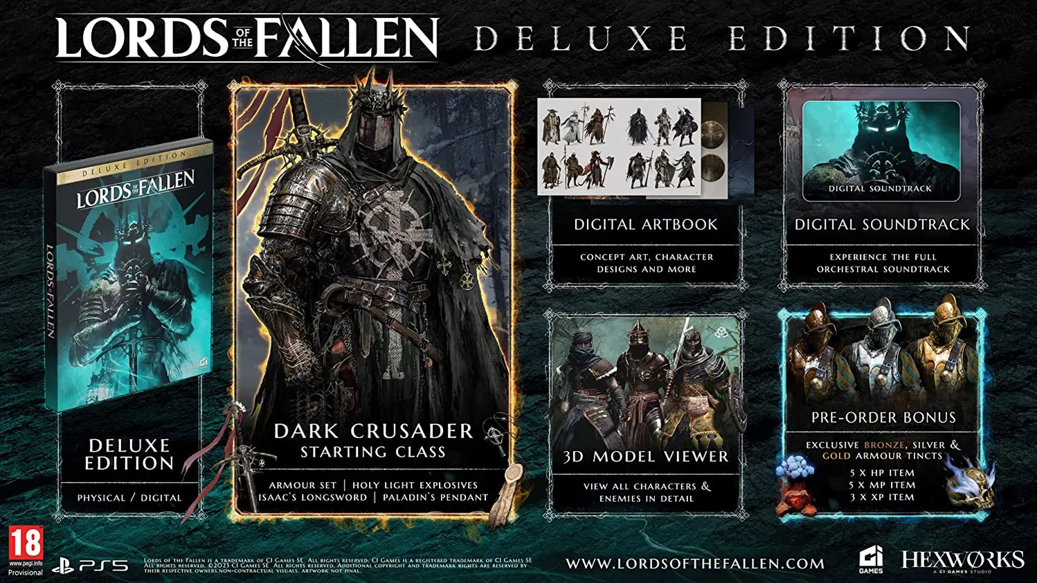 XBSX LORDS OF THE FALLEN DELUXE EDITION [PL VERSION] (Playstation 5)