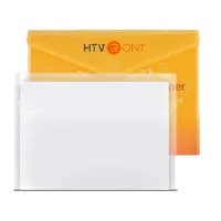 HTVRONT Glossy A4 Self-Adhesive Film (White)