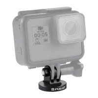 Puluz Mount with 1/4" CNC Thread for Action Cameras (Black)