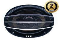 AKAI auto zvučnici, set, 5 sistemski, 250W, 150x230mm, piezo, crni ASC-696 - 05160028