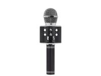 MANTA mikrofon bežični sa zvučnikom i karaoke funkcijom, crni MIC12-BK - 05230028