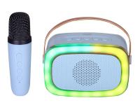 TREVI karaoke 10W, mini dimenzije, disco rasvjeta, mikrofon, plave XR 8A01 - 05190195