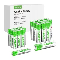 LEPRO 130003-24 AA/AAA Alkaline Batteries, 24-Pack