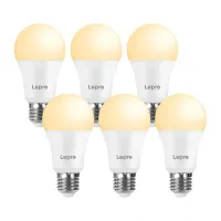 LEPRO 100080-WW-EU-6 E27 A60 13W/100W 1521 lm 2700 K LED Bulb, 6-Pack