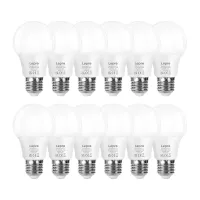 LEPRO 100089-WW-EU-12 LED Bulb, E27, A60, 8.5W (60W), 806 lm, 2700K (warm white), 180°, 12-pack
