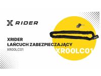MANTA lanac za zaključavanje bicikla 6x900mm XRIDER s ključem, zaštitna tkanina - 18040076