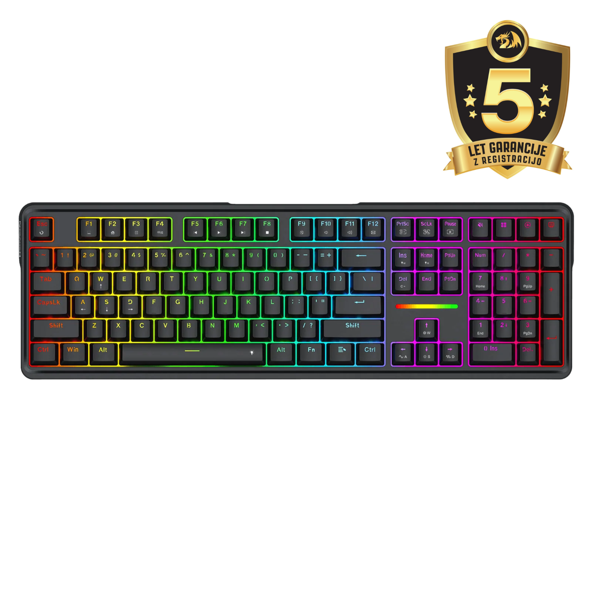 KEYBOARD - REDRAGON ANTONIUM 108 K745-RGB WIRED