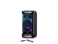 AKAI karaoke 150WRMS, Disco Kugla, baterija, FM, USB, bež mikrofon DJ-BY6L - 05190203