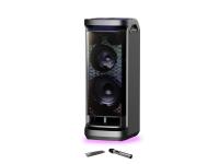 AKAI karaoke 600WRMS, Disco Kugla, baterija, FM, USB, bež mikrofonDJ-Y9L - 05190204