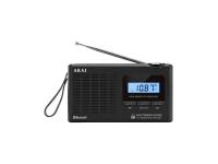 AKAI prijenosni radio FM, AM, BT, sat, alarm, LCD, mem 90 posta, punj bat. usb-c - 05270013