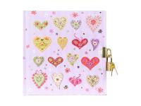 GOLDBUCH Dnevnik 17x17 cm, 96 stranica Sweet Beat - 06060897