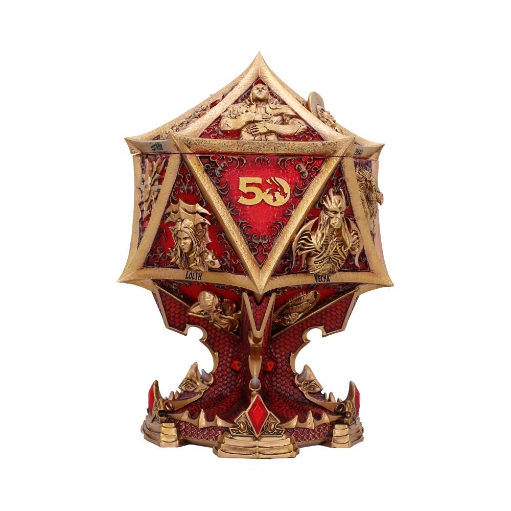 NEMESIS NOW DUNGEONS & DRAGONS 50TH ANNIVERSARY COLLECTORS BOX 26CM