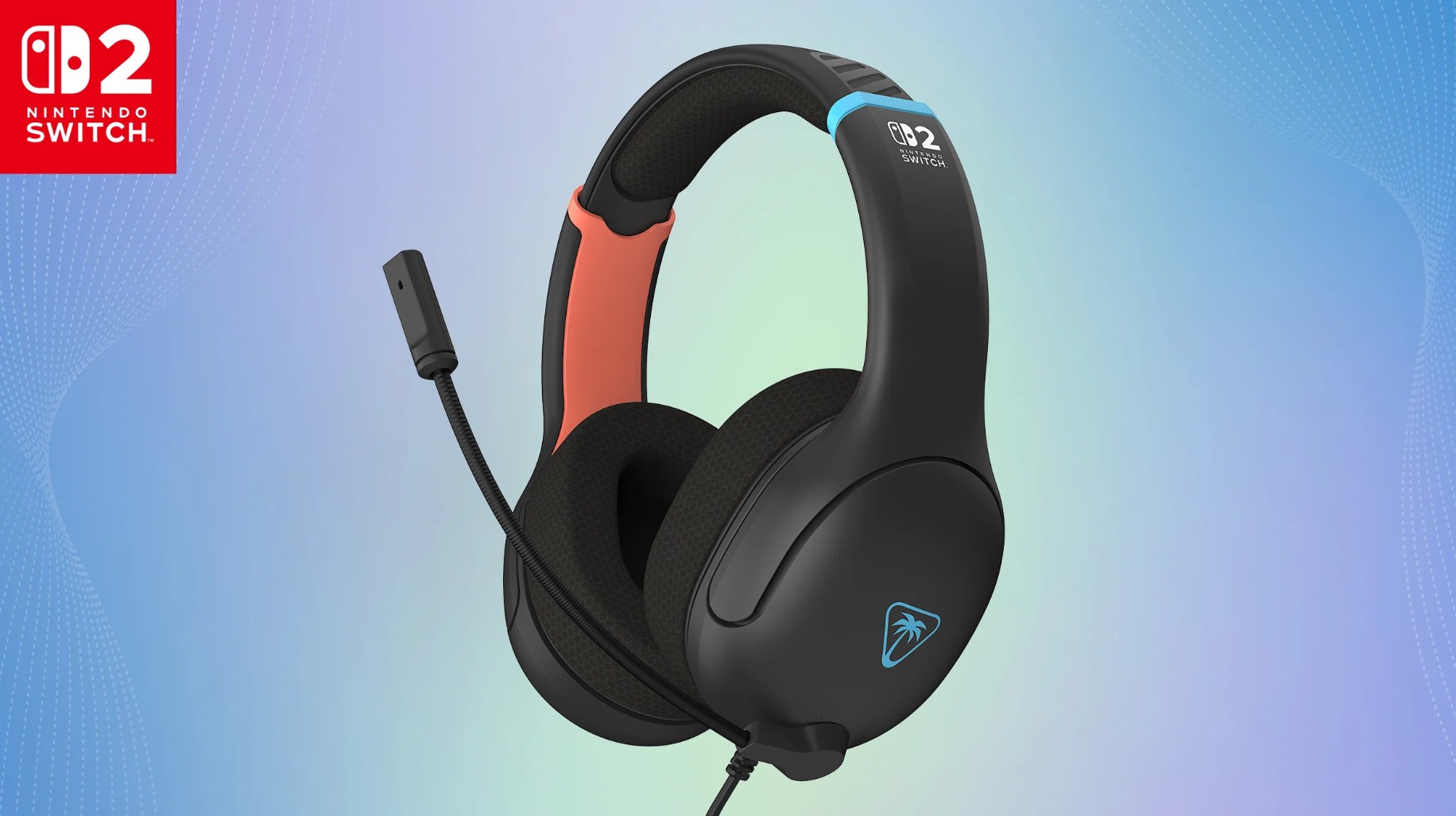 TURTLE BEACH HEADSET AIRLITE FIT NS2 CHARCOAL BLACK